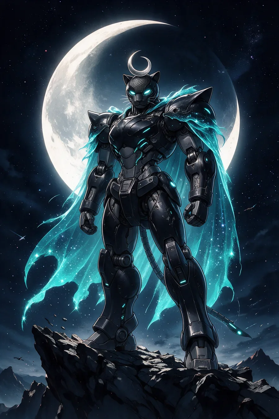 SABLE, the Panther Frame, a card from Sealed Frames